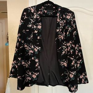 Cynthia Rowley floral blazer size L